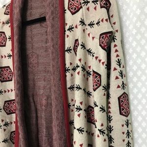 Up north rustic design cardigan